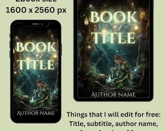 Fae Forest fantasy premade ebook cover