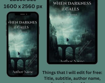 Ebook cover for horror/ fantasy