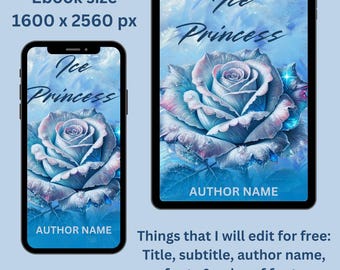 Ice Princess Premade Fantasy Romance Ebook Cover