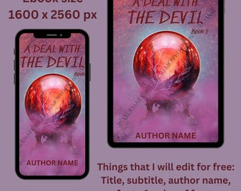 A deal with the devil premade fantasy ebook cover