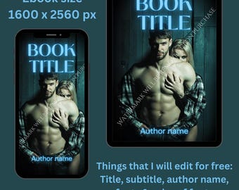 Romance ebook cover, friends to lovers, enemies to lovers, small town, dark romance, contemporary