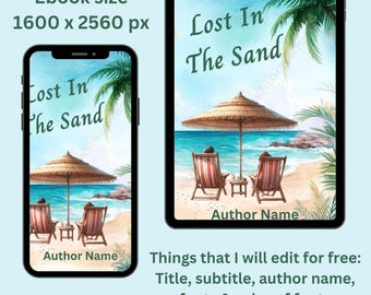 Lost In The Sand Premade Romance Ebook Cover