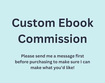 Custom Ebook Design Commission