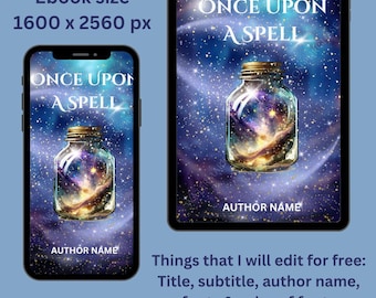 Once Upon A Spell Premade Fantasy Ebook Cover