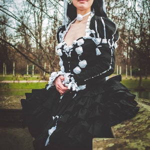 Rococo Victorian Inspired Dress - Gothic Lolita Rose Ribbons Cosplay