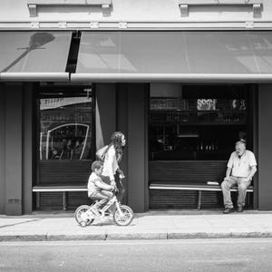 Notting Hill London Street Photography, Street Photography, Black and White, Portobello Road, Fine Art Print, West London, London Print