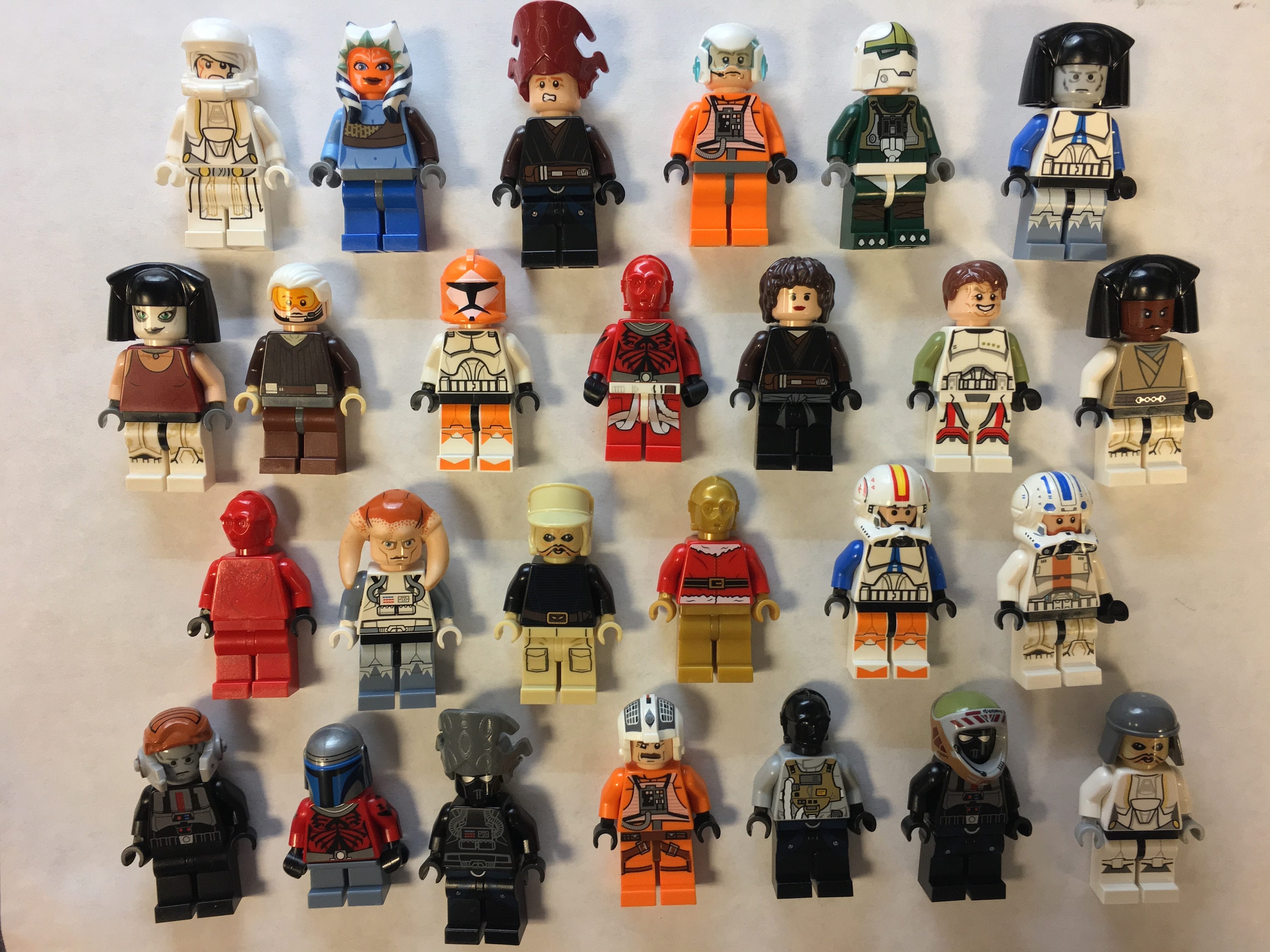 Ik was verrast Zichzelf Elektrisch LEGO® Bulk Minifigure Lot of 10 Random Mixed Star Wars Figures - Etsy