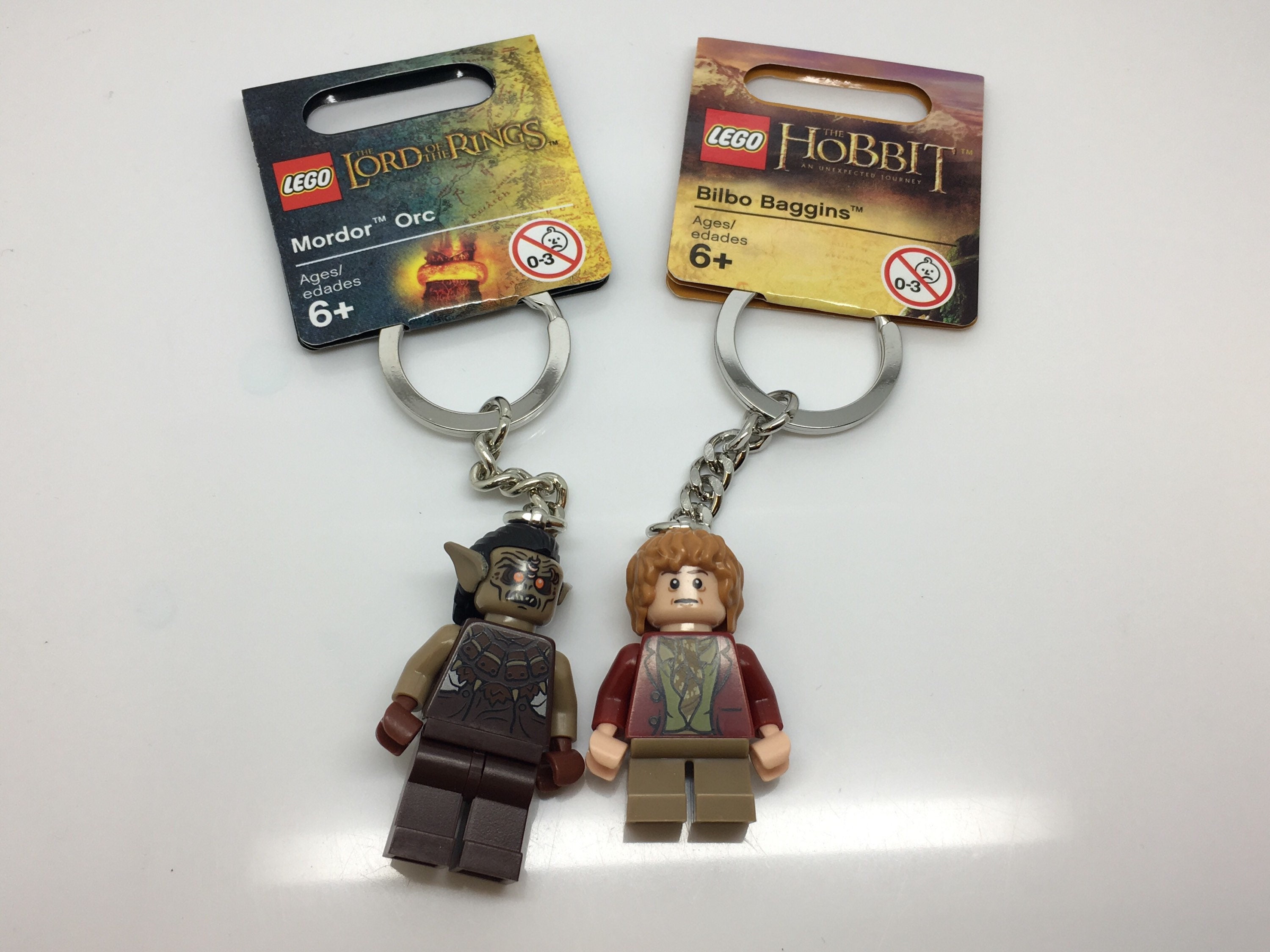 Custom Designed Minifigure Bilbo Baggins  Printed On LEGO Parts 