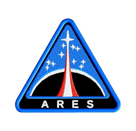 NASA, Nasa Patch, Ares Project Mission Patch, Nasa Space Program Patches,  Nasa Ares Mission Patch 