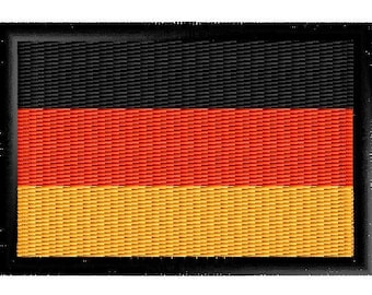 Deutschland Nationalflagge / Bundeswappen Deutschlands / Germany Nationalflagge Aufbügler /