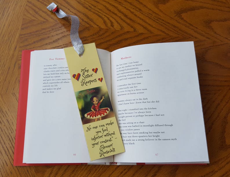 Custom bookmarks / bookmark / author promo / promotional Etsy