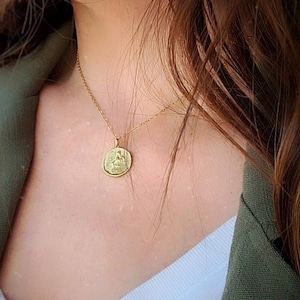 Verkauf aus massivem Messing Widder Zodiac Charm Halskette