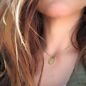 Sale Solid Brass Scorpio Zodiac Charm Necklace