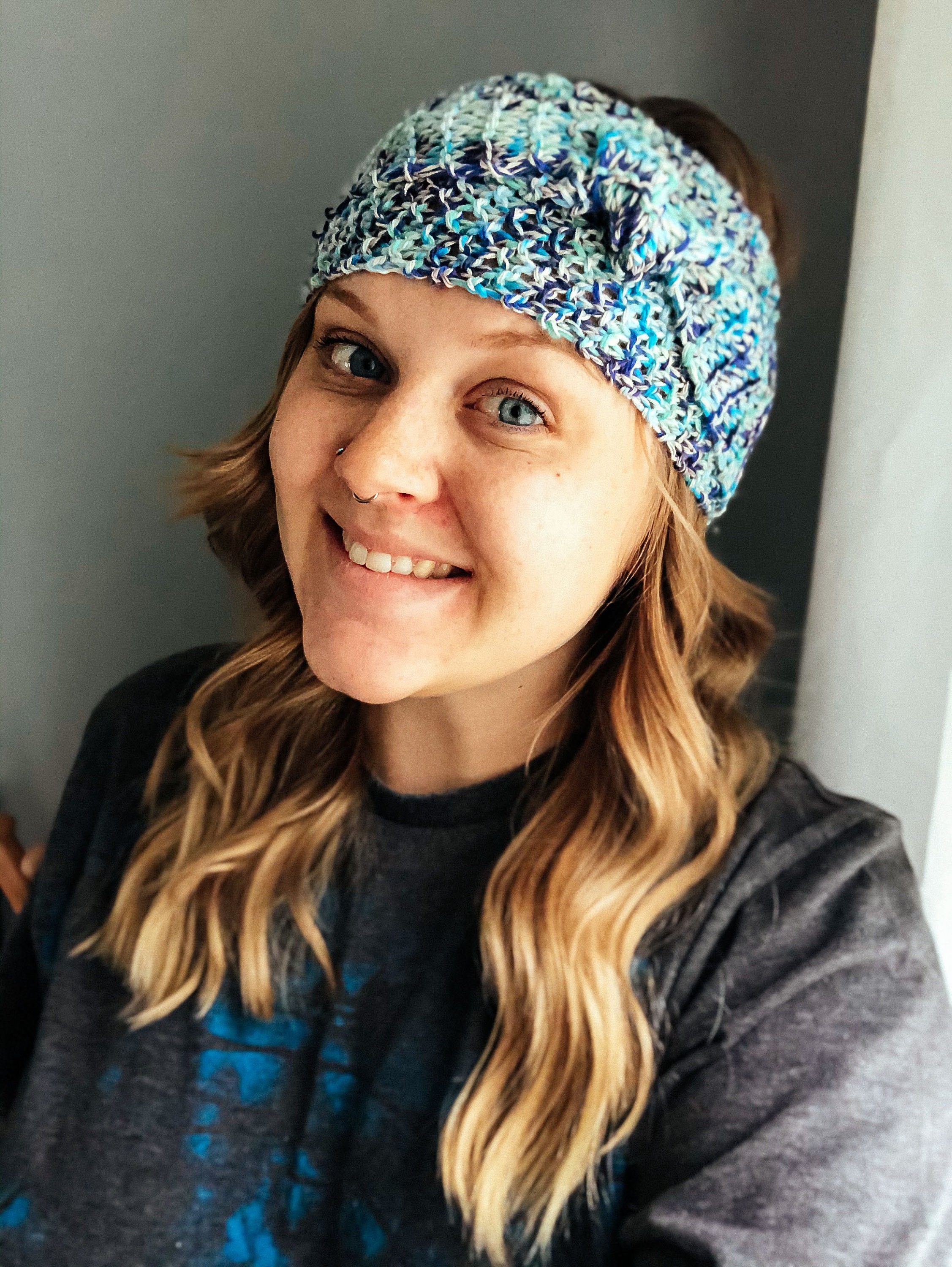 Riverside Head Wrap Knitting Pattern Etsy