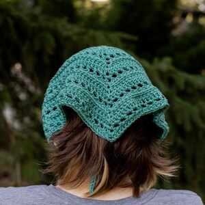 Crochet Pattern | Olivine Bandana | Hair Wrap
