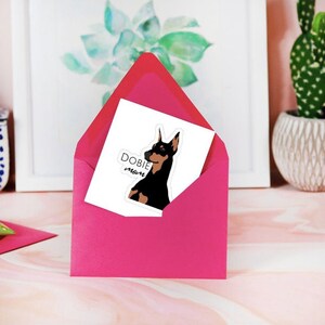 Doberman Mom Decal