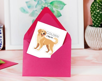 Golden Retriever Aufkleber