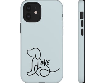 Dog Mom Phone Case – Minimalist Pet Lover Gift