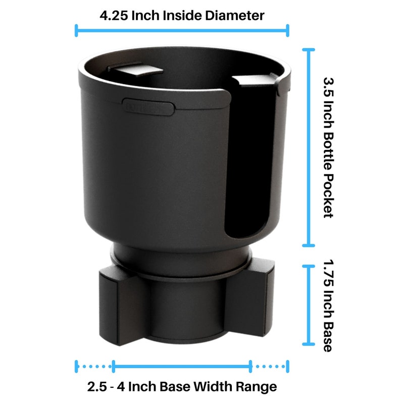 Bottlepro Max 3rd Gen Adjustable Cup Holder Adapter Etsy