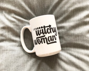 Witchy Woman Coffee Mug Tea Cup Spiritual Wellness Gift