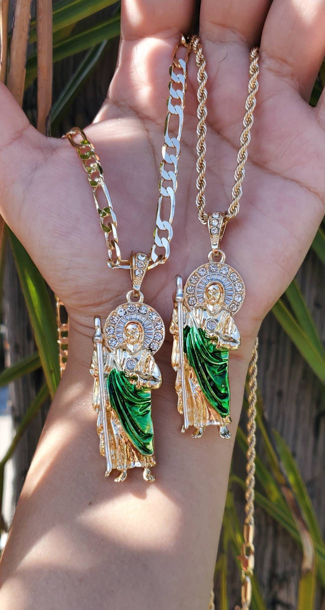 Buy San Judas Necklace Online in India - Etsy