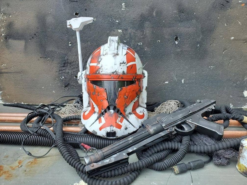 Modified Hasbro Clone Trooper Helmet & Nerf Blaster | Etsy