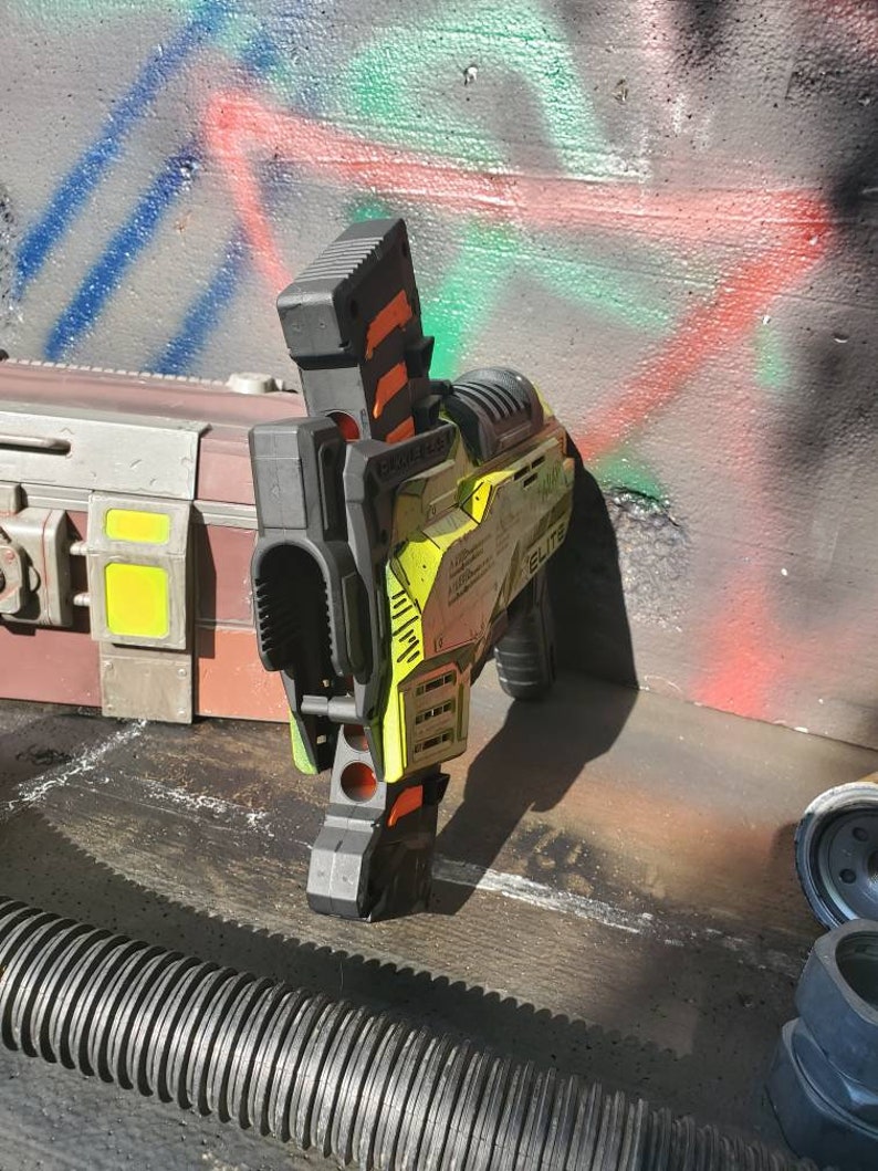 Cell Shaded Nerf SMG | Etsy