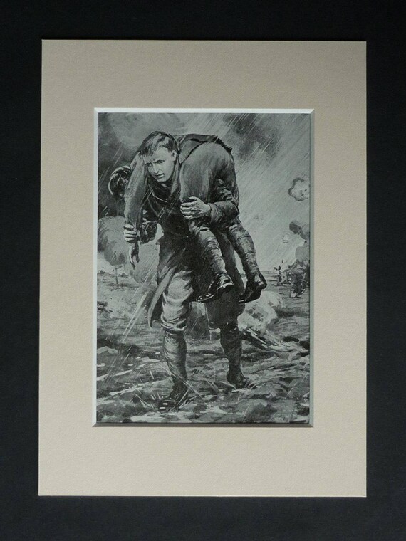 7x5/" Photo 1 Allied Soldiers Troops Infantry in a Trench Gallipoli World War 1