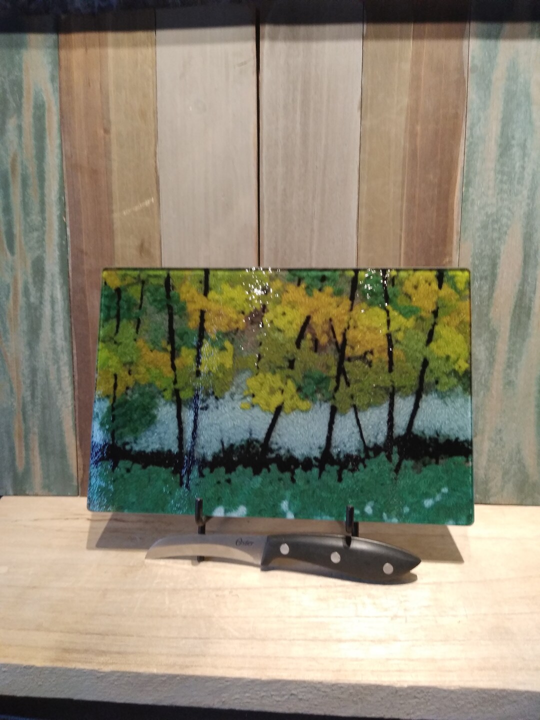 Cutting Board/art Cutting Board/glass Landscapes/decorative Cutting