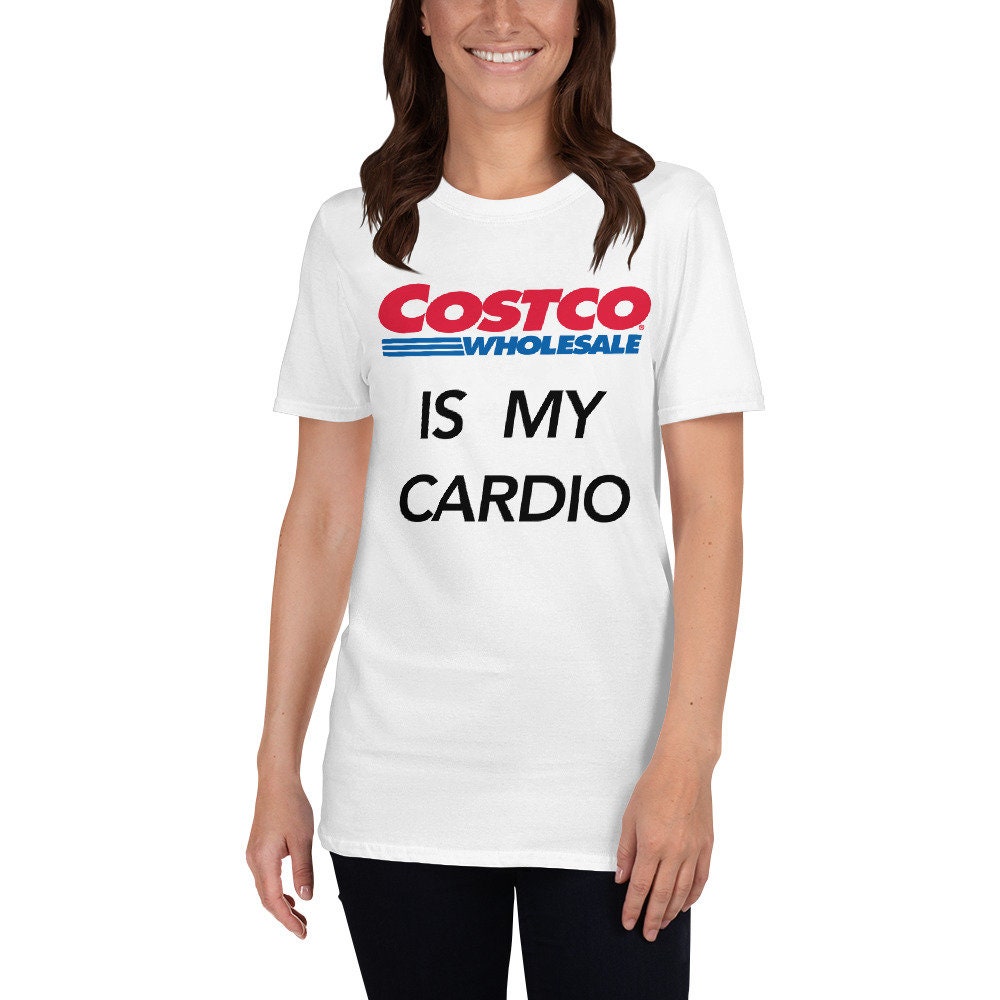 Costco is My Cardio White ShortSleeve Unisex TShirt Etsy