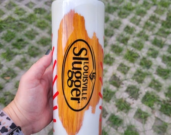 Louisville slugger baseball tumbler