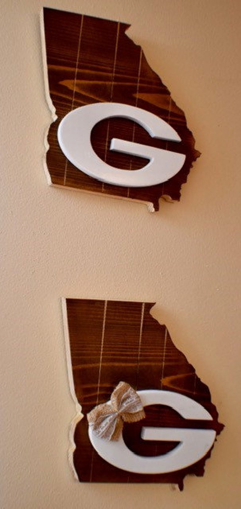 Georgia Bulldogs Home Decor Georgia Home Decor Georgia | Etsy
