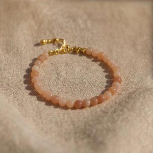Adjustable Sunstone Bracelet