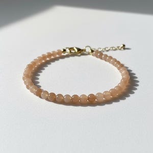 Adjustable Sunstone Bracelet