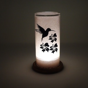 Hummingbird Light, LED, Battery Operated, Night light, Hummingbird Lovers Gift, Lighting Gifts, Hand Made, Mood Lighting, Home Decor