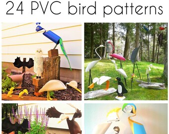 PDF Printable PVC Patterns 9 PVC Pipe Bird Patterns and | Etsy