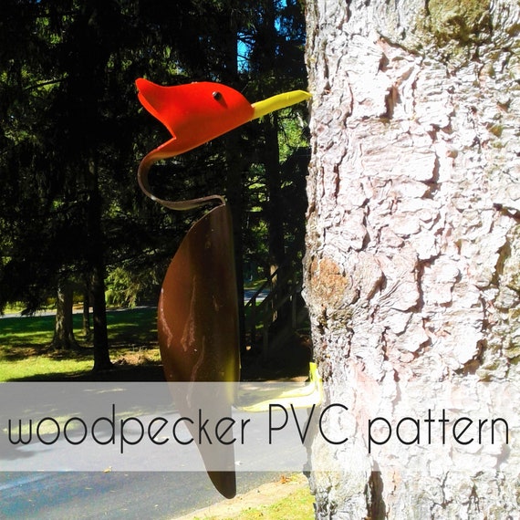 PVC Pipe Woodpecker Pattern PVC Animal Patterns Digital Etsy