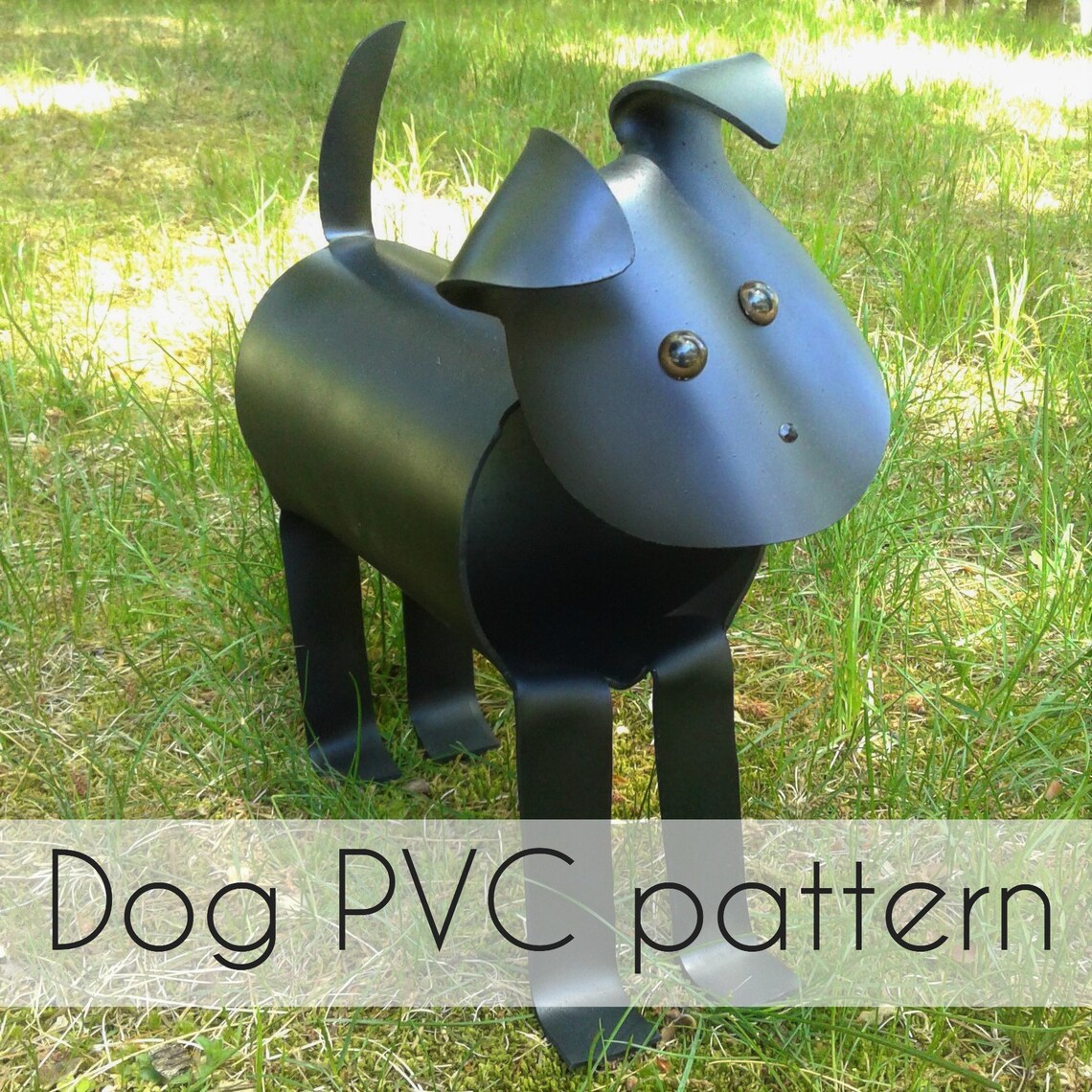 PVC Pipe Dog Pattern PVC Animal Patterns Digital Download Etsy