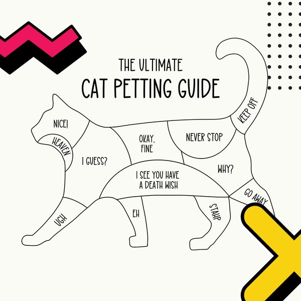 Cat Petting Guide PNG, Cat Petting Guide Svg, Cat PNG, Funny Cat Shirt Design, Funny Cat png, Cat clip art, Cat shirt ideas, Cat eps file pd