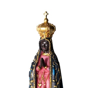 Estatua de Nuestra Señora de Aparecida, Brasil, 6,5"