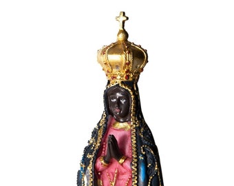 Our Lady of Aparecida statue, Brazil, 6"