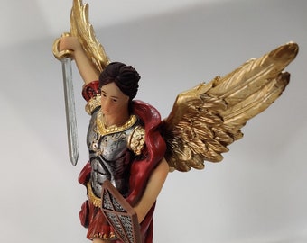 St. Michael the Archangel / São Miguel Arcanjo 9" / 23 cm