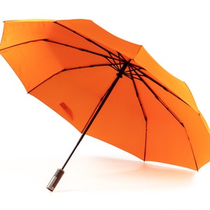 Krago Windproof Auto Open Close Folding Umbrella - Travel umbrella with Automobile Logo and Car Tire Design