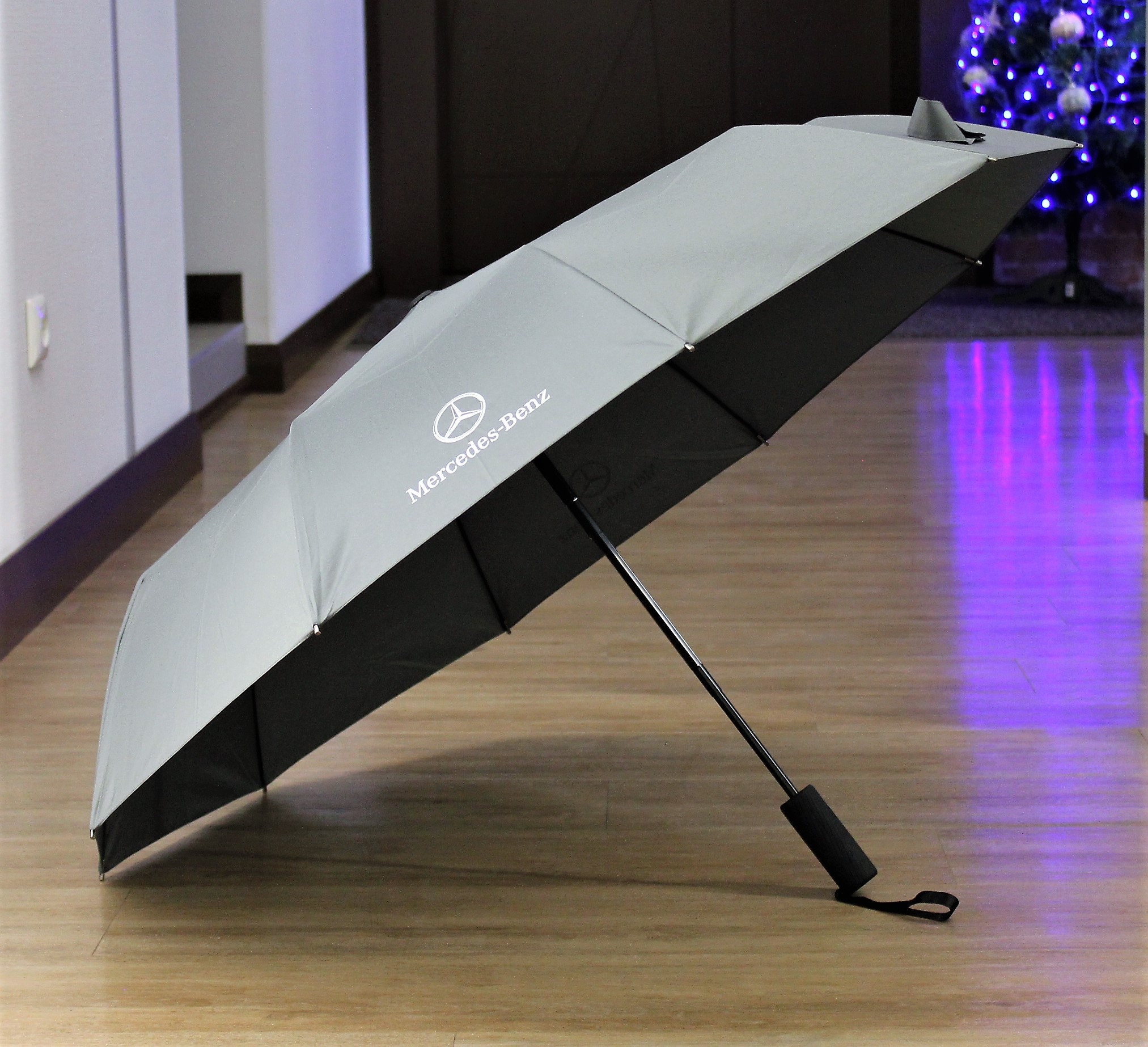 ☆ PORSCHE BLACK【Umbrella】Folding Umbrella Black Red Bull
