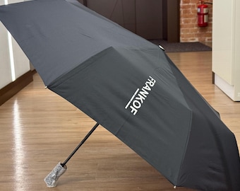 Stort golfparaply 55", vindtätt paraply med automatisk öppning, företagspresent
