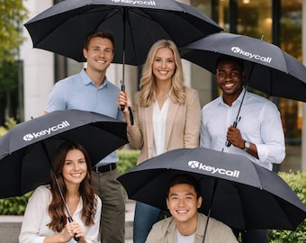 Paraguas de golf con logotipo personalizado, paraguas de palo resistente al viento de 140 cm, regalo corporativo