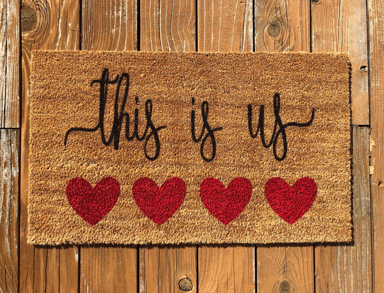 Personalized This is Us Door Mat Doormat Etsy