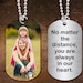 SPECIAL OFFER Custom Personalized Dog Tag Stainless Steel Necklace with Your Picture,Text/Military,Birthday,School,Team,Anniversary,Keepsake 