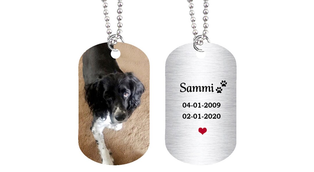 NEW OFFER Custom Personalized Pet Memorial Dog Tag,stainless Steel