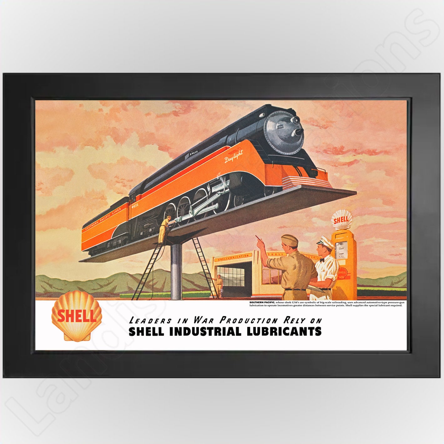 Southern Pacific Daylight - Etsy